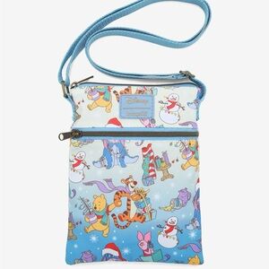 Loungefly Disney Winnie The Pooh Friends Holiday
Passport Crossbody Bag EUC
